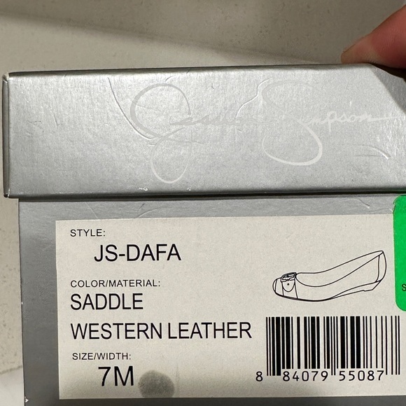 Jessica Simpson saddle western leather - Picture 5 of 5